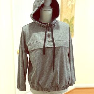 Quarter zip workout hoodie (S)